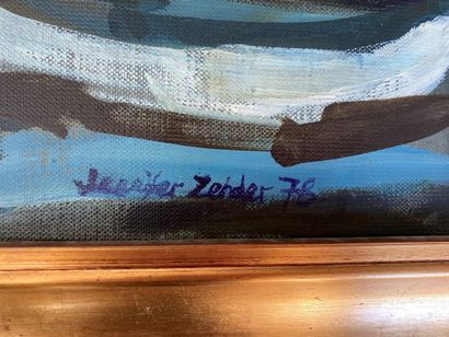 null Jennifer ZEHNDER

February in the Plain, 1978

Oil on canvas signed lower right,...
