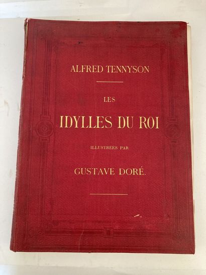 null ENSEMBLE comprenant : 

- DANTE (Alighieri)

L'Enfer. Paris, Hachette, 1861.

In-plano,...