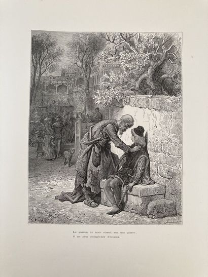 null ENSEMBLE comprenant : 

- DANTE (Alighieri)

L'Enfer. Paris, Hachette, 1861.

In-plano,...