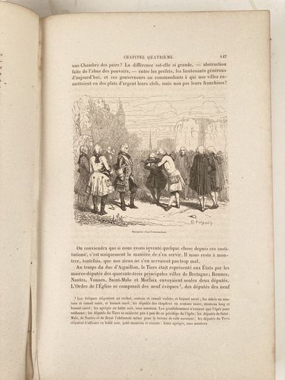 null ENSEMBLE comprenant : 

- Les trentes codes. Paris, Chez Delarue Libraire, 1843....