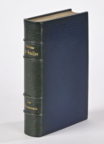 null Comtesse Anna de NOAILLES. 

Les Éblouissements. Paris, Calmann Lévy, s.d. (1907)....
