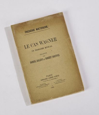 null Frédéric NIETZSCHE. 

Le Cas Wagner. Un problème musical. Paris, Schulz ; Florence,...
