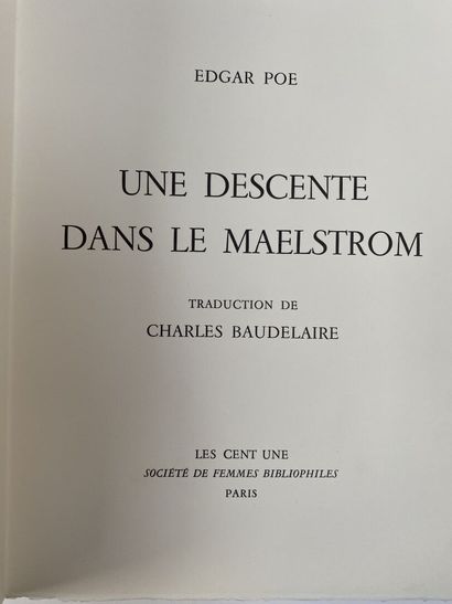 null Edgar POE 

Une descente dans le Maelstrom. Paris, Les Cent-Une, 1976. 

Petit...