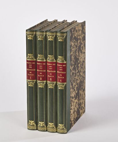 null Eugène SÜE

Les Mystères de Paris. Paris, Gosselin, 1843-1844. 4 volumes grand...