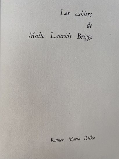 null Rainer Maria RILKE

Les Cahiers de Malte Laurids Brigge. Paris, Les Cent-Une,...