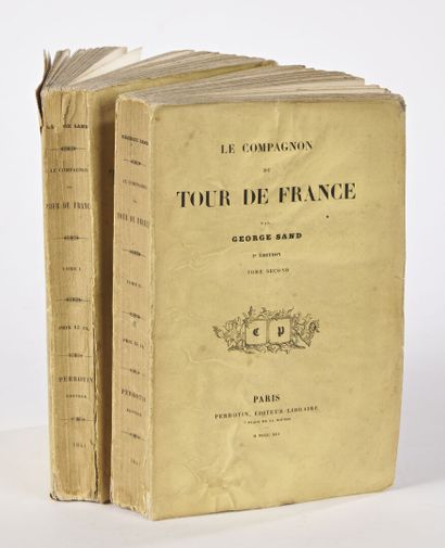 null George SAND

Le Compagnon du Tour de France. Paris, Perrotin, 1841. 2 volumes...