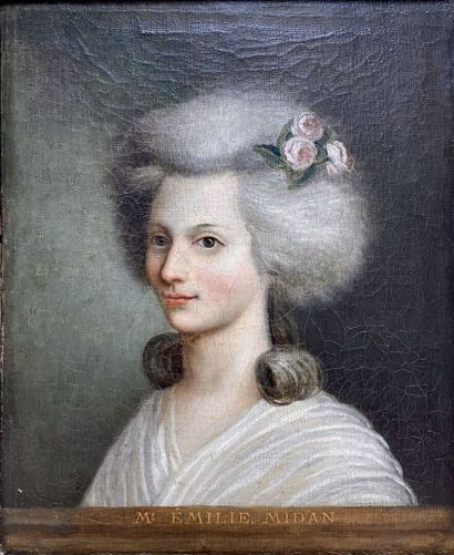 null ECOLE FRANCAISE de la fin du XVIIIe-début du XIXe siècles

Portrait de Madame...