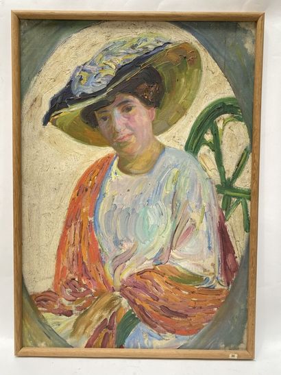 null Augustin CARRERA (1878-1952)

Femme au chapeau

Huile sur toile, porte un cachet...
