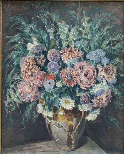 null Augustin CARRERA (1878-1952)

Nature morte au bouquet de fleurs

Huile sur toile...