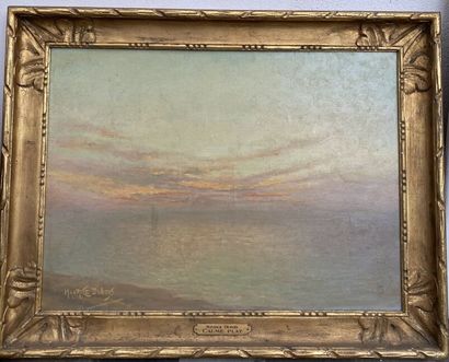 null Maurice DUBOIS (1869-1944)

Coucher de soleil dans la mer 

Huile sur toile...