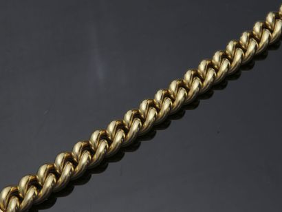 null Bracelet articulé en or jaune 750 millièmes, les maillons entrelacés.


(Petites...