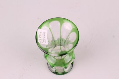 null CHINA


Small octagonal gu vase in Peking glass. 


Apocryphal mark Guangxu...
