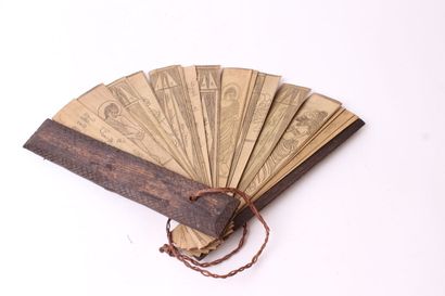 null CHINA, 19th century 


Fan book composed of several rectangular plates decorated...