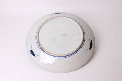 null JAPON 


Plat de forme circulaire en porcelaine à décor bleu, rouge, or et vert...