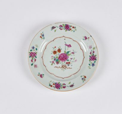 null CHINA


Porcelain saucer with polychrome decoration of flowers in Famille Rose...