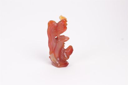 null CHINE


Figurine en agate sculptée représentant un coq perché et une poule....