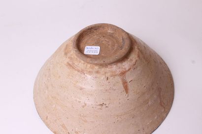 null IRAN, 12th century 


Ceramic truncated cone bowl, decorated in brown, yellow...