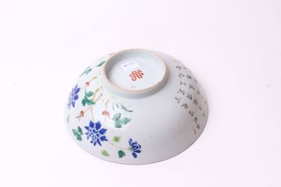 null CHINA 


Porcelain cup with enamel decoration in the Famille Rose taste. 


19th...