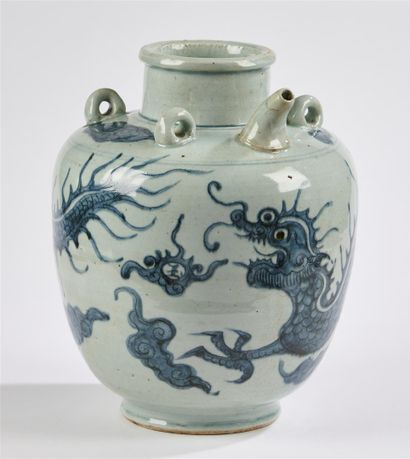 China


Large porcelain jug with four loops...