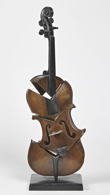 null Fernandez ARMAN (1928-2005)

Sans titre, 2004

Epreuve, coupe de violon, en...