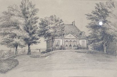null Alfred DE CISSEY (XIX-XX) 

Paysages et vues de maisons

Huit dessins au crayon,...