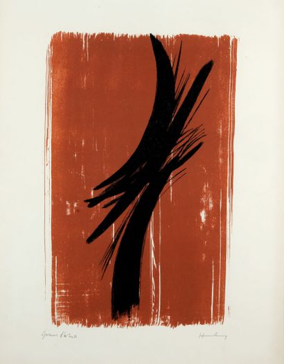 Hans HARTUNG (1904-1989)

L33 (1957)

Lithographie...