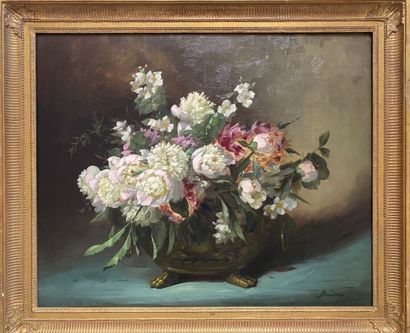null Paul BAUDRY (1828-1886)

Nature morte au bouquet de fleur

Huile sur toile,...