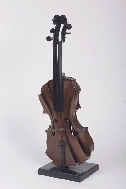 null Fernandez ARMAN (1928-2005)

Sans titre, 2004

Épreuve, coupe de violon, en...
