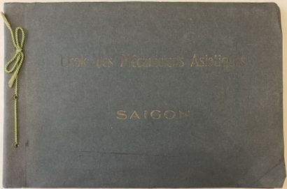 null Asie, Indochine, Vietnam, Saigon. Circa 1923. 

Album photographique titré «...