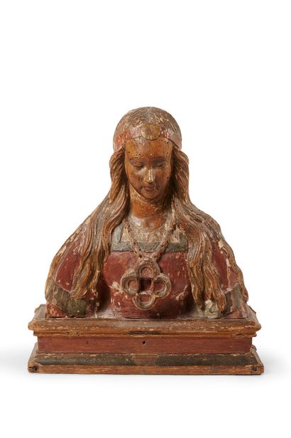 Northern France circa 1500

Reliquary bust...