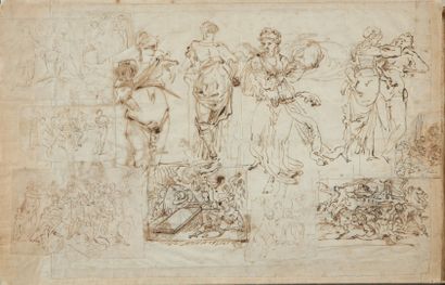 null Entourage of Antoine RIVALTZ

Study sheet

Pen and brown ink

21 x 33,5 cm on...