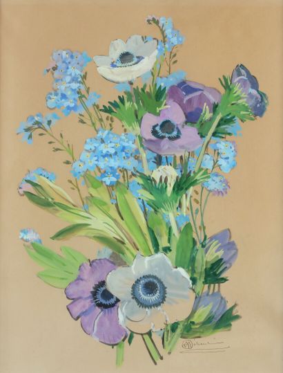 null Mathurin MÉHEUT (1882-1958)

Anemones

Gouache, signed lower right.

38,5 x...
