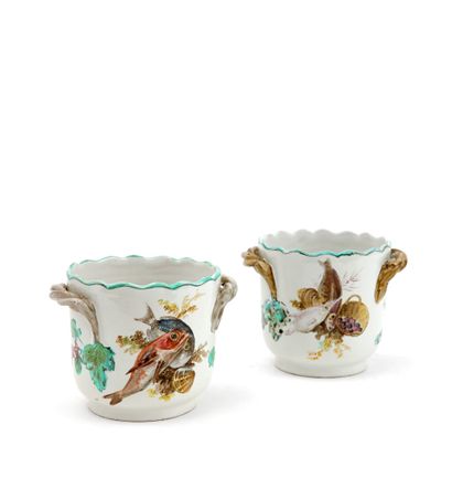 null MARSEILLE

Pair of earthenware glass buckets provided with two handles in the...