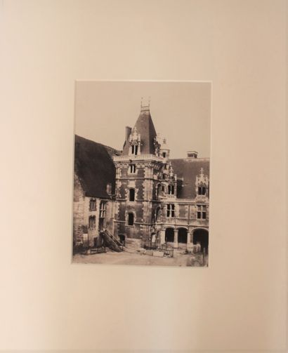 null Photography, architecture, France including Blois. 

Set of four prints, mainly...