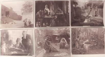 null Photographie, Afrique du Nord, Algérie (sur les thèmes de). Circa 1890-1900....