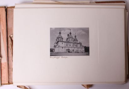 null Photograph, Russia, Kiev. Circa 1900. 

Large book, portfolio containing a set...