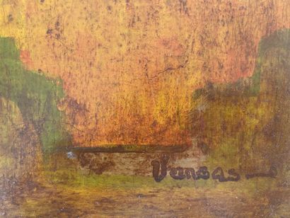 null Mario VARGAS (1928-2017)

Ensemble comprenant deux panneaux en bois laqué représentant...