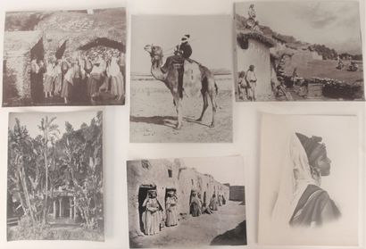 null Photographie, Afrique du Nord, Algérie, Maroc (sur les thèmes de). Circa 1880-1910....