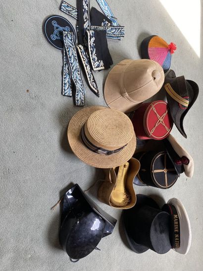 null LOT of hats, epaulets and Chinese fabrics.