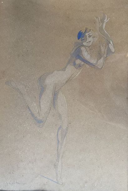 null Gaston L. LE MONNIER (1907-?)

Etude de danseuse

Aquarelle et mine de plomb...