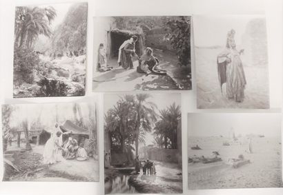 null Photographie, Afrique du Nord, Algérie (sur les thèmes de). Circa 1890-1900....