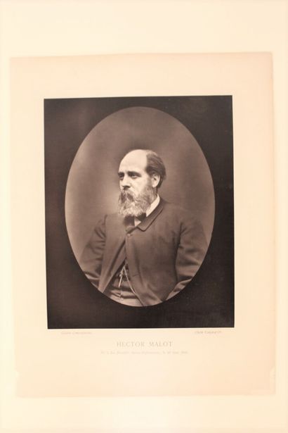 null Photographie, portraits (Zola, Sarcey, Félix Bracquemond, Théodore de Banville,...