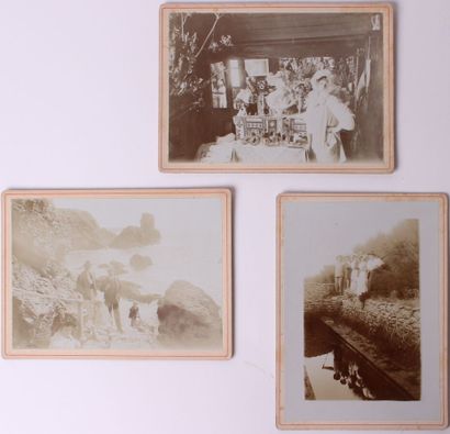 null Photographie, Sarah Bernhardt et Belle-île-en-Mer (paysages, bateaux, demeures,...