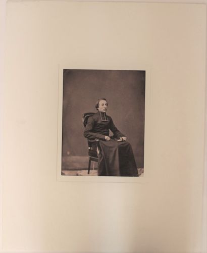 null Photograph, female and male portraits including a child. Circa 1855-1865. 

Set...