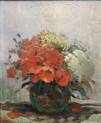 null Henri MILOCH (1898-1979)

Still life with a bunch of flowers

Oil on canvas,...