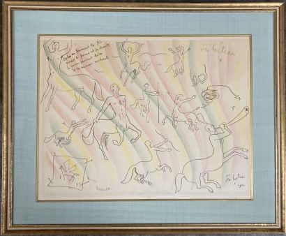 null Jean COCTEAU (1889-1963)

Orpheus

Lithograph, signed in the plate top right...