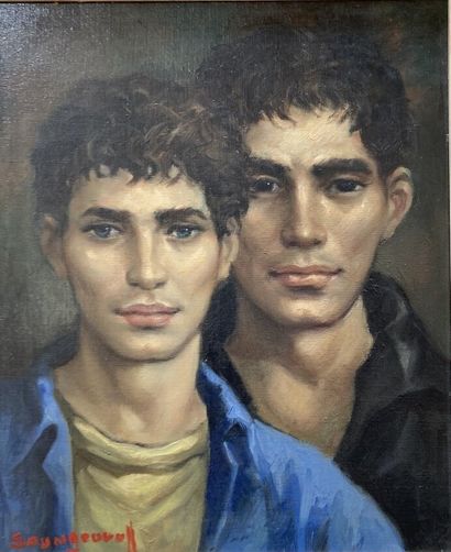 null Anatola SOUNGOUROFF (1911-1982)

Portraits d'hommes

Huile sur toile, signée...