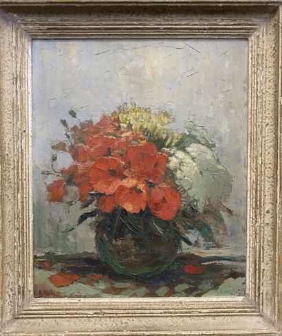 null Henri MILOCH (1898-1979)

Still life with a bunch of flowers

Oil on canvas,...