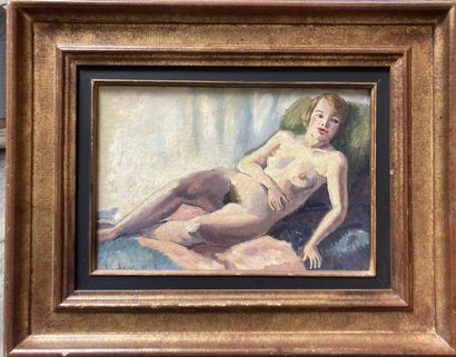 null Ludovic Rodo PISSARRO (1878-1952)

Femme nue

Huile sur toile, signée en bas...
