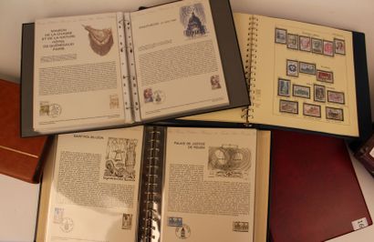 null Modern France obl. and CEF documents.

O

21 albums